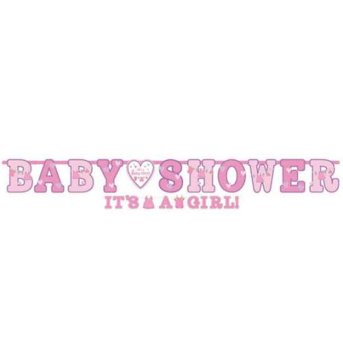 Baby Shower Girl Banner Set